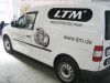 Fahrzeugbeschriftung fr die Firma LTM in Mnchen. Beschriftung wurde in Folien- und Digitaldrucktechnik angefertigt.