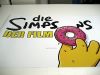 Anfertigen verschiedener Digitaldrucke fr die Simpsons Filmpremiere in Mnchen.